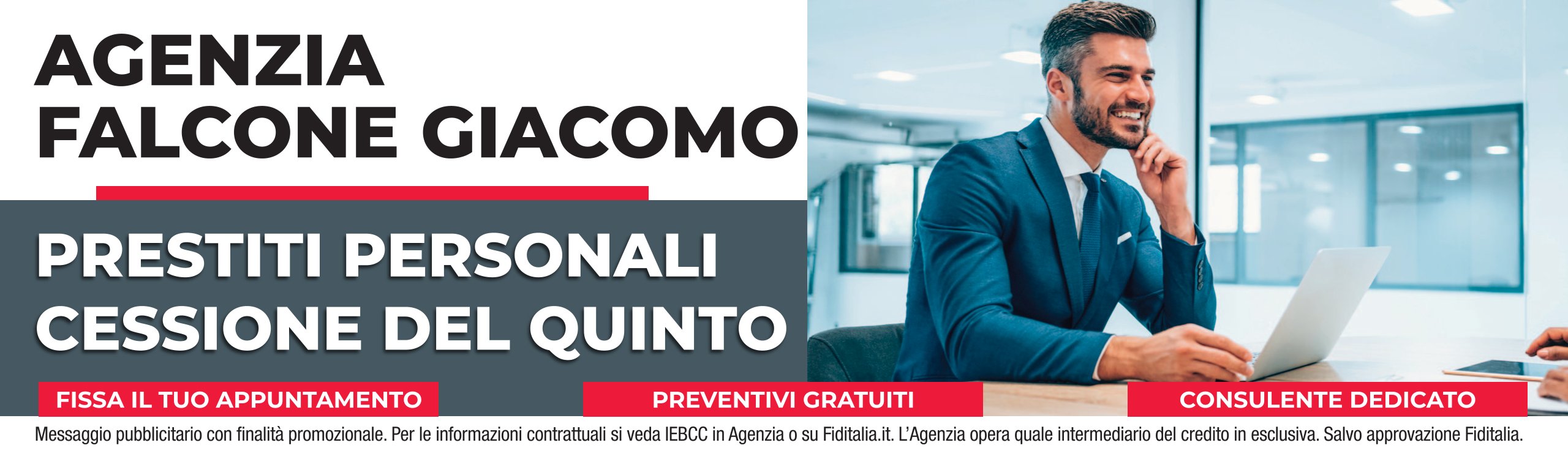 Contatti Agenzia Falcone Giacomo filiali Fiditalia - Prestiti personali, Cessione del quinto